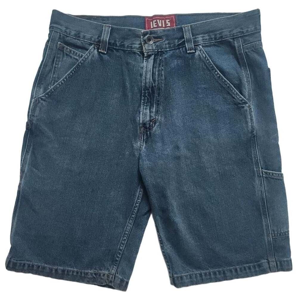 Levi's Carpenter Denim Shorts Blue W34
